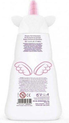 Air-Val International Kids' Bubble Bath & Shampoo Eau My Unicorn in Gel Form 400ml