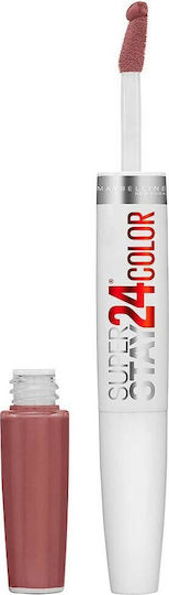 Maybelline Superstay 24 Hour Lip Colour Υγρό Κραγιόν 725 Caramel Kiss 10gr