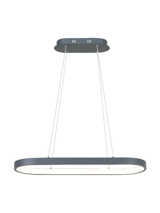 Rabalux Athos Pendant Light LED with Natural White Light Gray