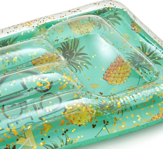 Legami Milano Pineapple Φουσκωτό Στρώμα Θαλάσσης Τιρκουάζ 180x80cm