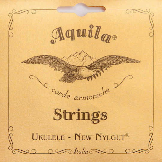 Aquila Set of Nylgut Strings for Ukulele 10U New Nylgut - Ukulele Tenor