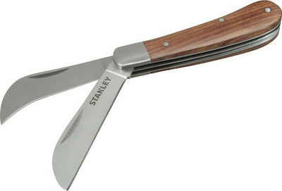 Stanley Pocket Knife Brown with Blade made of Steel