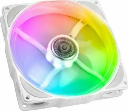 Noiseblocker NB-eLoop X B12-PS Case Fan 120mm (1500rpm / 109.47cfm) with ARGB Lighting and 4-Pin PWM Connection 3pcs White