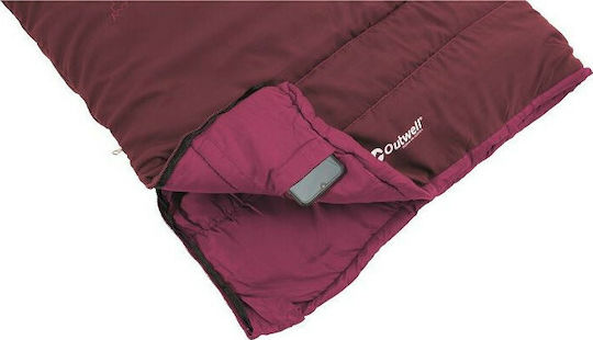 Outwell Schlafsack Kinder Champ Kids Deep Red