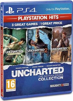 Uncharted The Nathan Drake Collection (In Greek) Hits Edition PS4 Game