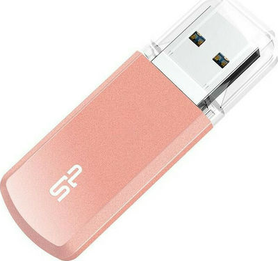 Silicon Power Helios 202 32GB USB 3.2 Stick Rose Gold