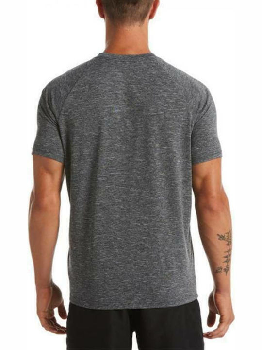 Nike Hydroguard Αντηλιακή Μπλούζα Γκρι