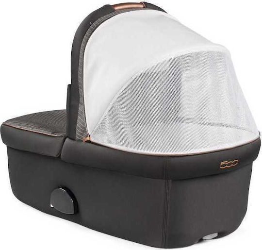 Peg Perego Veloce SL Modular Fiat 500 Edition Ρυθμιζόμενο Καρότσι 3 σε 1 Kατάλληλο για Nεογέννητο Γκρι 10.7kg
