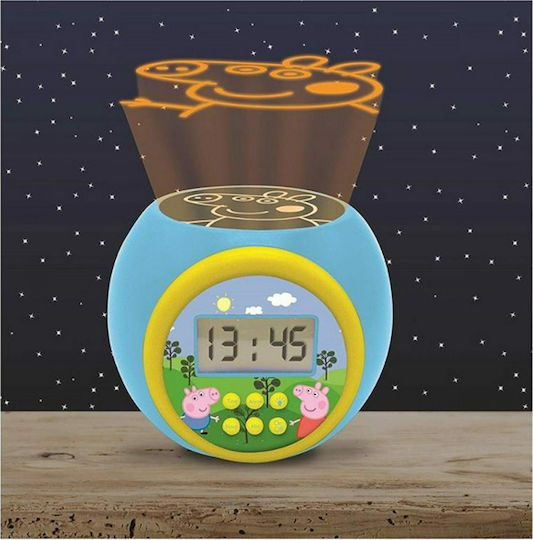 Lexibook Επιτραπέζιο Ρολόι Peppa Pig Μπλε