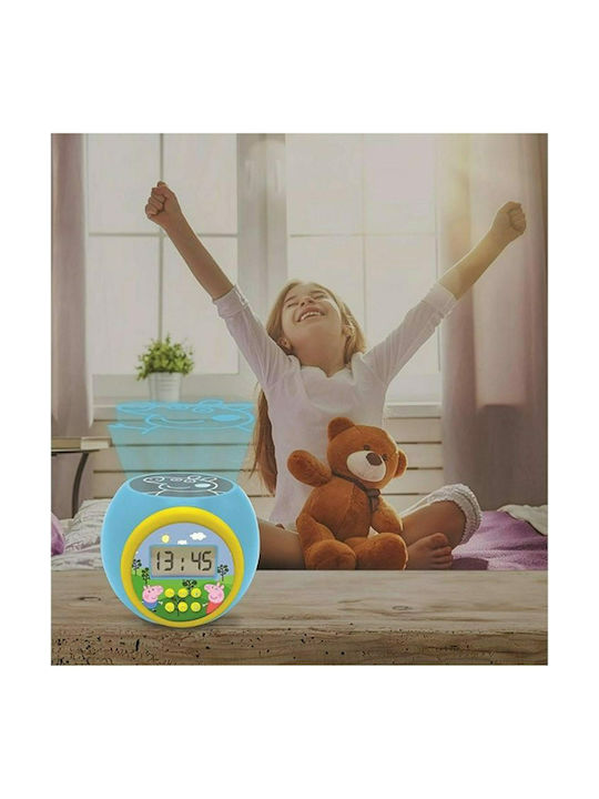 Lexibook Επιτραπέζιο Ρολόι Peppa Pig Μπλε