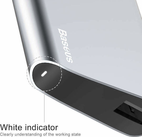 Baseus Enjoyment Series Конвертор USB-C мъжки към VGA женски Сив 1бр