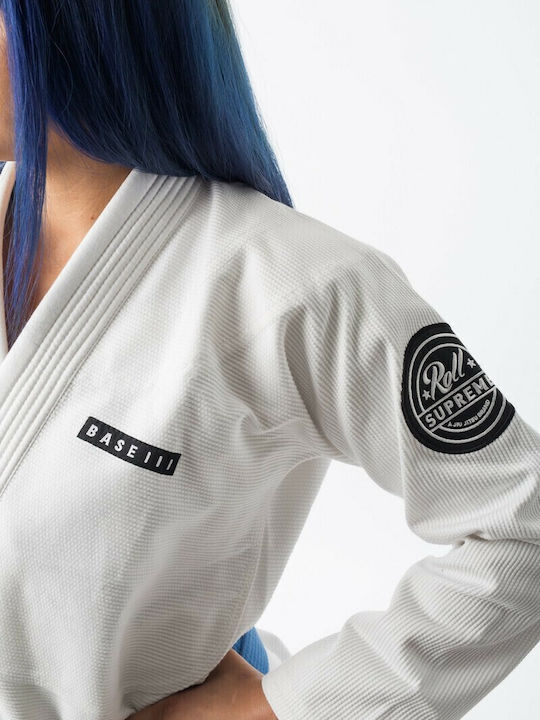 Roll Supreme Base III Gi Γυναικεία Στολή Jiu Jitsu Λευκή