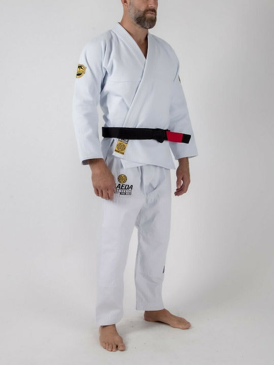 Maeda Beast Series Tiger Gi Мъжка Униформи Бразилско джу джицу Бяла