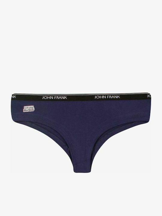 Good Vibes Βαμβακερά Women's Slip 3Pack Pink/Blue
