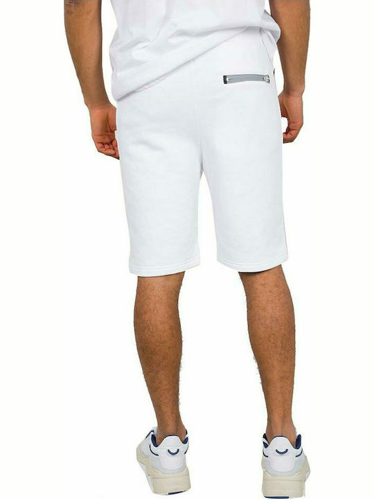 Alpha Industries Men's Athletic Shorts White