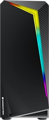 Xigmatek Vortex Gaming Midi Tower Κουτί Υπολογιστή με RGB Φωτισμό Μαύρο