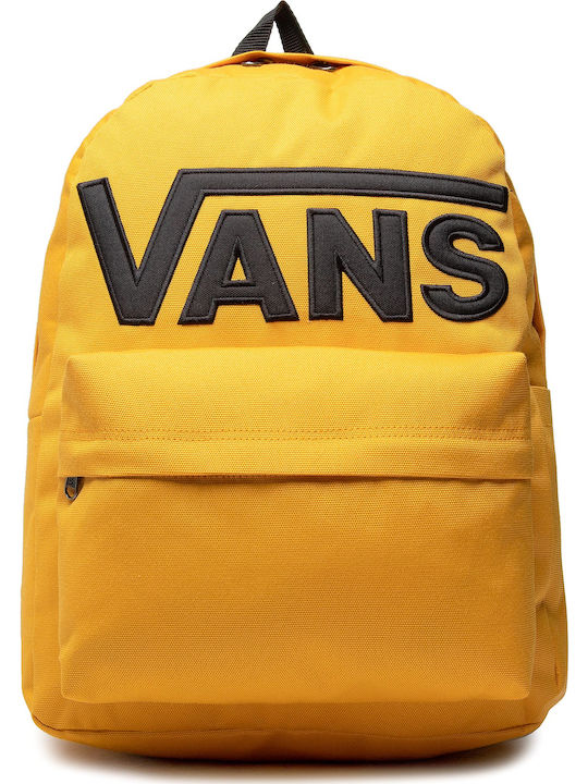 Vans Old Skool Drop Goldener Glanz Schulranzen Rucksack Junior High-High School in Gelb Farbe 22Es