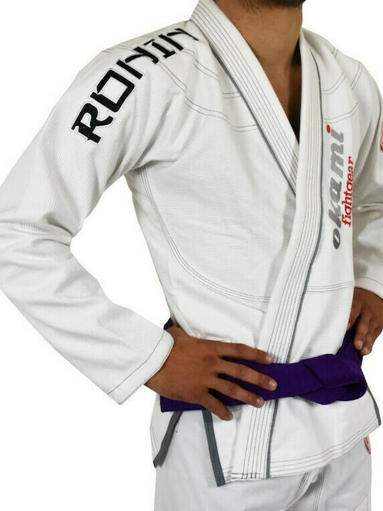 Okami Ronin BJJ GI White