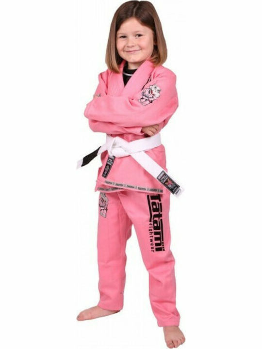 Tatami Fightwear New Meerkatsu Animal Gi Uniform Brasilianisches Jiu Jitsu Rosa