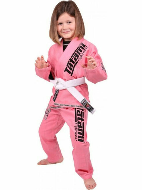 Tatami Fightwear New Meerkatsu Animal Gi Uniform Brasilianisches Jiu Jitsu Rosa