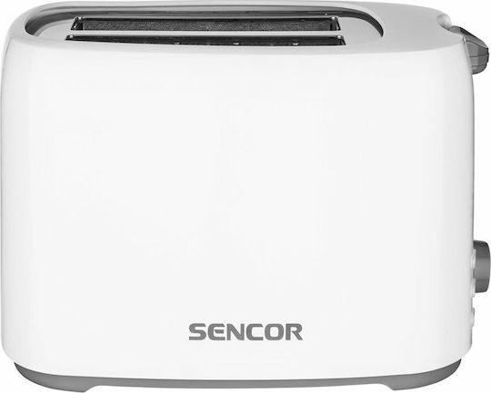 Sencor Φρυγανιέρα 2 Θέσεων 750W Λευκή