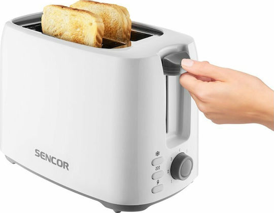 Sencor Toaster 2 Schlitze 750W Weiß