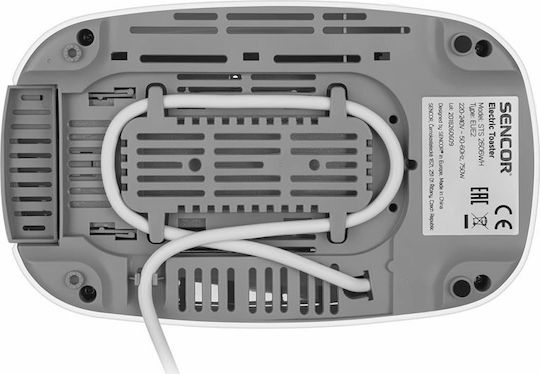Sencor Toaster 2 Schlitze 750W Weiß