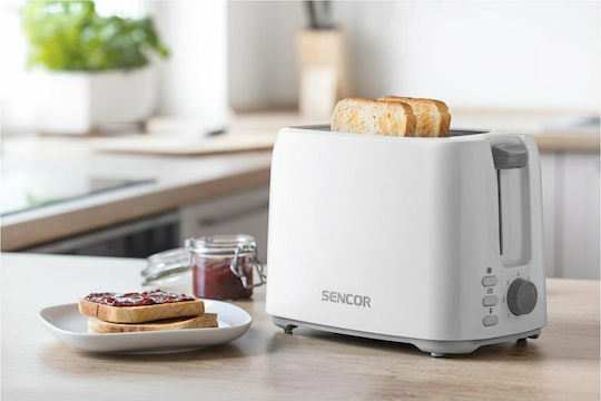 Sencor Toaster 2 Schlitze 750W Weiß