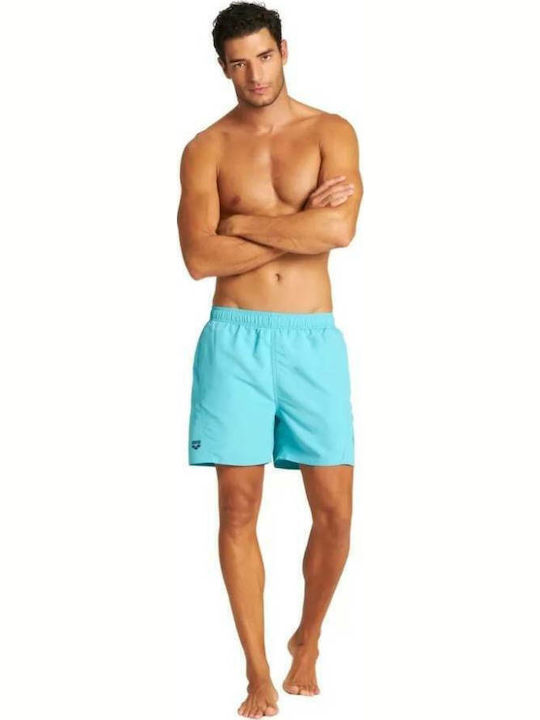Fundamentals Logo Herren Badebekleidung Shorts Hellblau