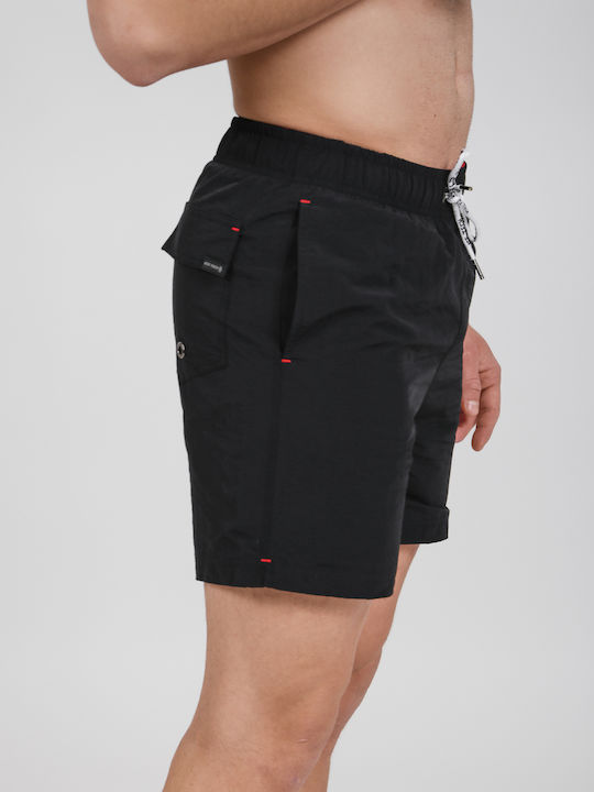 Preston Costum De Baie Bărbați Pantaloni Scurți Negru