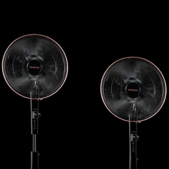 Cecotec Energy Silence 1040 Smart Extreme Pedestal Fan 28W 40cm Diameter with Remote Control Black
