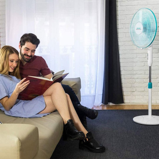 Cecotec Energy Silence 500 Ανεμιστήρας Ορθοστάτης 40W Διαμέτρου 40cm Πολύχρωμος