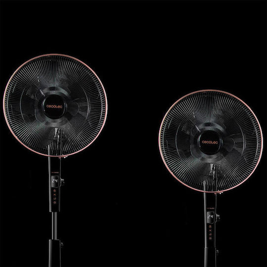 Cecotec Energy Silence 1040 Smart Extreme Pedestal Fan 28W 40cm Diameter with Remote Control Black