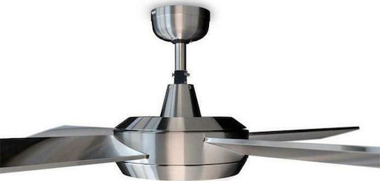 Cecotec EnergySilence Aero 570 Ανεμιστήρας Οροφής 132cm με Φως Ασημί
