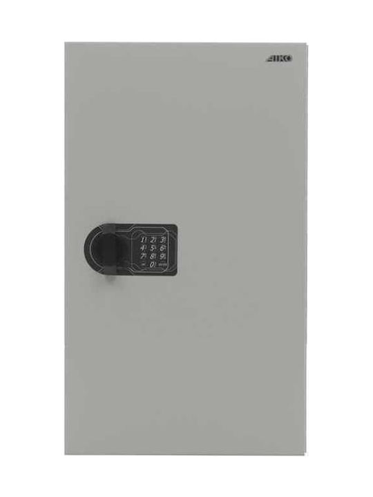 Promet Wall Key Holder Metallic 95 positions with Lock 60x6.6x35.5cm