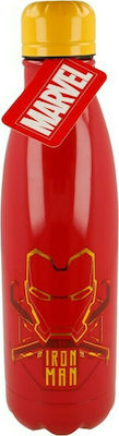 Stor Kinder Trinkflasche Rächer Rostfreier Stahl Rot 780ml 01540