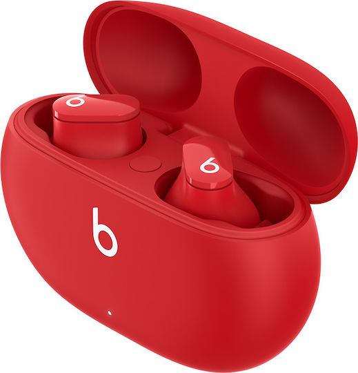 Beats Studio Buds Bluetooth Handsfree Earphones with Sweat Resistance and Charging Case Red