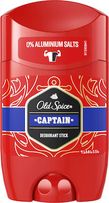 Old Spice Set Captain Deodorant Stick 50ml, Old Spice Captain Shower Gel & Shampoo 250ml, Old Spice Captain After Shave Lotion 100ml & Νεσεσέρ