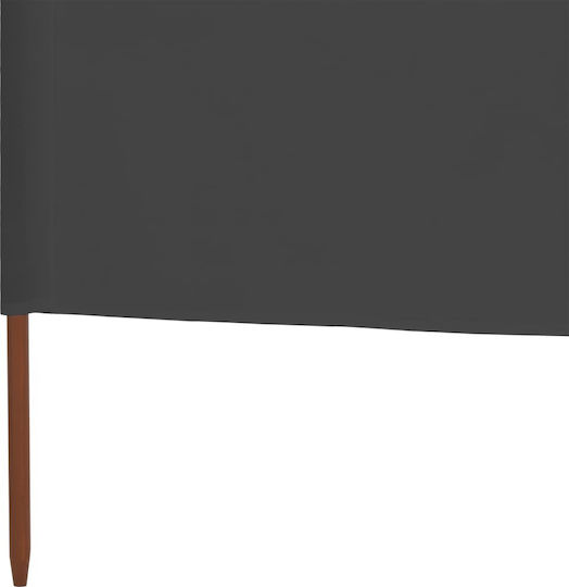 vidaXL Fabric Fence Panel 80cm x 8m