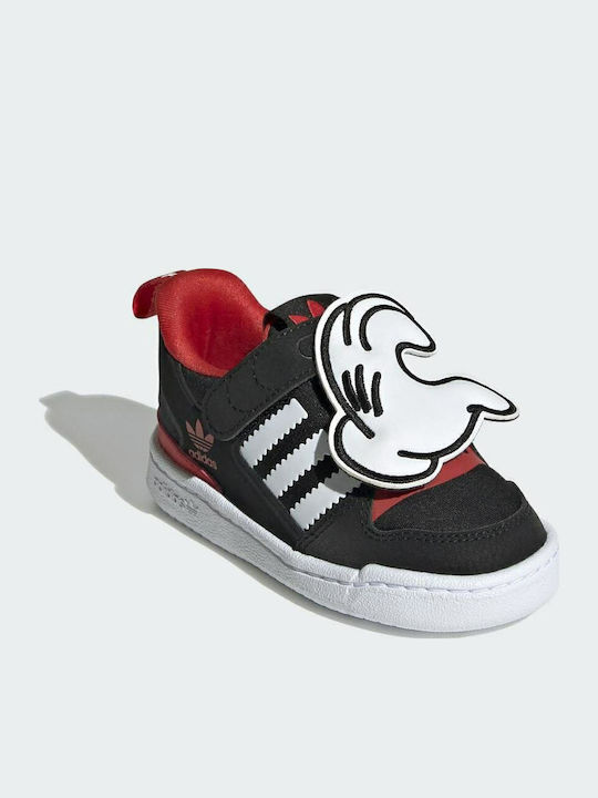 Disney Forum 360 Детски маратонки Low Core Black / Cloud White / Vivid Red