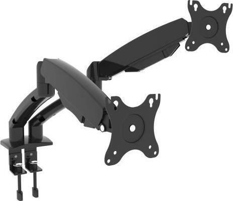Focus Mount DLB702 Βάση Γραφείου για 2 Οθόνες έως 30" με Βραχίονα