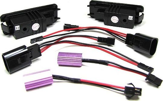 Vinstar Φώτα Πινακίδας Led 12V για Volkswagen Beetle / Golf / Lupo / Passat / Polo / Scirocco 2τμχ