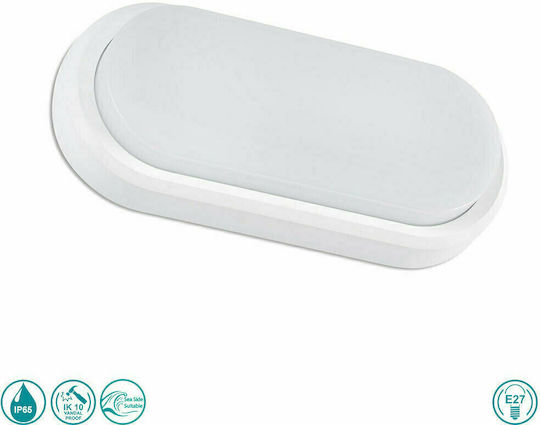 Faro Barcelona Fred XL Waterproof Bulkhead LED 11W 24.5x11cm