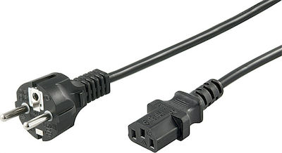 Goobay Schuko - IEC C13 Cable 3m Black (96036)