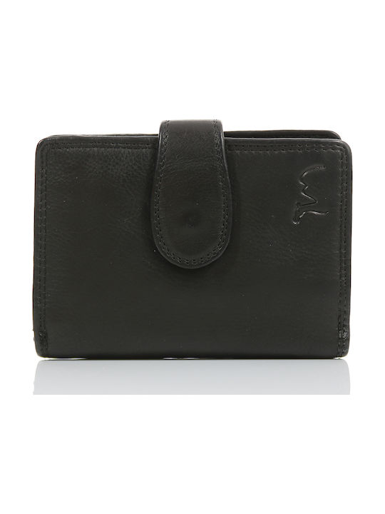 Trip Camel Wallet Genuine Vintage Soft Leather (535 Black)