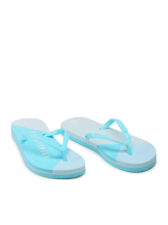Frauen Flip Flops in Hellblau Farbe