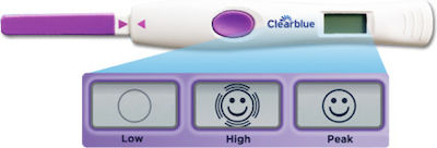 Clearblue Advanced Digital Ovulation 20Stück Digitale Ovulationstest mit Zwei-Hormon-Index