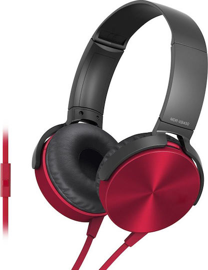 On Ear Extra Bass Kabelgebunden Am Ohr Kopfhörer Rot