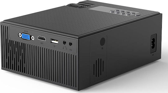 BlitzWolf BW-VP1 Projector LCD HD Standard Lamp with Wi-Fi and Built-in Speakers Black