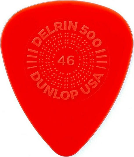 Dunlop Guitar Picks Primegrip Delrin 500 Pick Thickness 0.46mm Set 12pcs